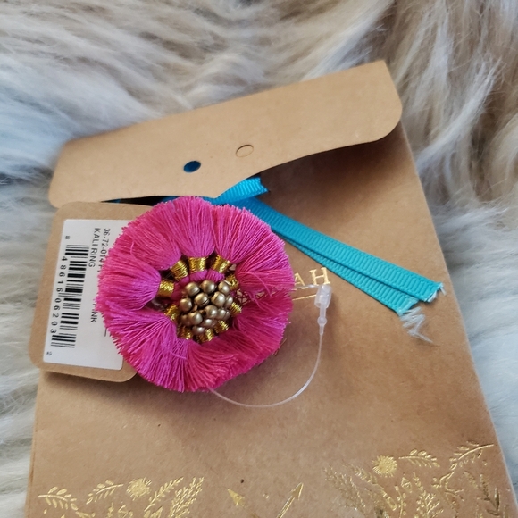 Anthropologie Jewelry - Anthropologie Kali Ring in Magenta